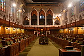Interior view from Parliament House, Ottawa, Ontario, Canada, North America