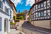 Schlossberg in Schmalkalden, Thüringen, Deutschland