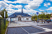 Bahnhof Schmalkalden, Thüringen, Deutschland
