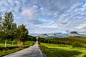 Landschaft bei Bindalseidet, Provinz Nordland, Norwegen