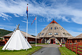 Sami Ausstellungscenter Arran Lulesamiske Senter, Ajluokta, Norwegen