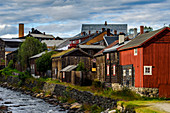 Mining town of Røros: Bergstaden (old town), Roros, Norway