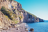 Strand Valle Muria, Lipari, Äolische Inseln, Sizilien, Italien