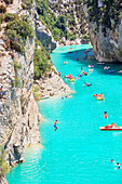 Lake of Sainte-Croix, Gorges du Verdon, Alpes-de-Haute Provence, Provence, France, Europe