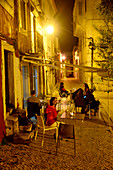Abends in Almada, Südseite des Tejo, Lissabon, Portugal