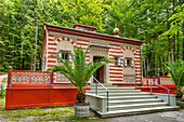 Moroccan house in the park of Linderhof Palace, Ettal, Bavaria, Germany