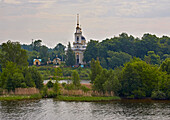 St. Nikolaus-Kirche in Beloye am Moskau-Wolga-Kanal, Oblast Twer, Russland, Europa
