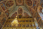 Kreml in in Uglich on the Volga, interior view of the Blood Church, Demetrios Church, Volga-Baltic Sea Waterway, Golden Ring, Russia, Europe