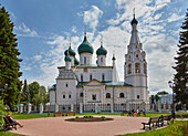 Prophet-Elija-Kathedrale in Jaroslawl, Unesco-Welterbe, Wolga, Goldener Ring, Oblast Jaroslawl, Russland, Europa