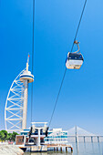 Cable cars, Lisbon, Portugal, Europe