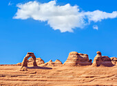 Delicate Arch, Arches-Nationalpark, Moab, Utah, Vereinigte Staaten von Amerika,