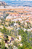 Horseback riders, Bryce Canyon, Bryce Canyon National Park, Utah, USA