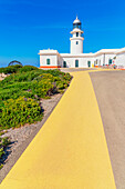 Lighthouse, Cap de Cavalleria, Minorca, Balearic Islands, Spain