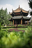 Temple at Qingyang Palace (West Gate), Chengdu, Sichuan Province, China, Asia