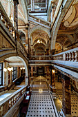 Marble Staircase, Entrance, Town Hall, Architectural Monument, Staircase, City Chambers, Glasgow, Scotland UK