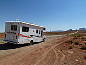 Auf dem Highway in Richtung Monument Valley, Arizona