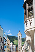 Straße Neustadt, Zwölferturm, Altstadt, Sterzing, Südtirol, Alto Adige, Italien