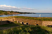 Recreation area and fortress on the island of Suomenlinna off Helsinki, Finland