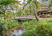 Rindoan Haus im Sankeien Garden, Yokohama, Kanagawa, Japan