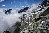 Trailrunning Tour im Ötztal, Berglandschaft Ötztaler Alpen, Tirol, Österreich