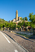 Exterior views of Arqua Pertrarca, one of the most beautiful villages in Italy, Veneto, Italy