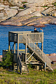 Observation tower at the port of Hanko, Hanko, Finland