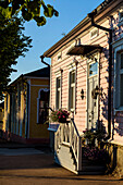 Street scenes in the old town, Hamina, Finland