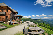 Alexanderhütte, Nockberge, Nockberge-Trail, UNESCO Nockberge Biosphere Park, Gurktal Alps, Carinthia, Austria