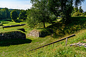 The fortress wall of Lappeenranta, Finland
