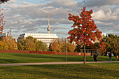 Government district Berlin, Indian summer, Berlin, Germany