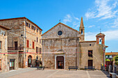 Church Chiesa di San Giovanni Battista, Magliano in Toscana, Maremma, Province of Grosseto, Toscana, Italy