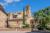 Die Chiesa San Silvestro in Bevagna, Provinz Perugia, Weinstraße Sagrantino, Umbrien, Italien