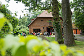 Restaurant Winkelhof, Müden an der Örtze, Südheide, Naturpark Lüneburger Heide, Niedersachsen, Deutschland