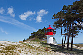 Lighthouse at Gellen, Hiddensee, Baltic Sea, Mecklenburg-Western Pomerania, Germany