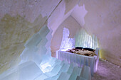 Hotel made of ice, Arctic Snow Hotel, Rovaniemi, Finland