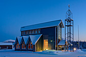 Church in Aekaeslampolo,, Aekaeslampolo, Finland