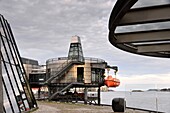 Am Norwegischen Ölmuseum, Stavanger, Norwegen