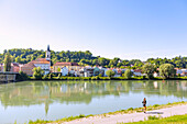 Passau; Innkai, Innstadt, St. Gertraud, Bayern, Deutschland