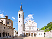 Spoleto; Cathedral of Santa Maria Assunta; Piazza Duomo