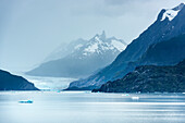 Gray Glacier, Torres del Paine National Park, Patagonia, Última Esperanza Province, Chile, South America