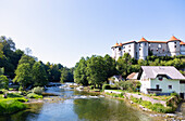 summer; Žužemberk Castle, Krka
