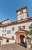 Südtor von Schloss Augustusburg, Sachsen, Deutschland