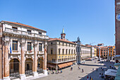 Vicenza; Piazza dei Signori; Loggia del Capitano, Palazzo Monte di Pieta, Piazza delle Biade