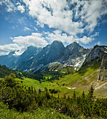 Gimpel, Gollenspitze, Füssener Jöchl, Tannheim Mountains, Tyrol, Austria