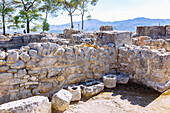 Festos; Phaistos; Ausgrabung; minoischer Palast; Magazin-Komplex, griechische Insel, Kreta, Griechenland