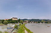 Grein an der Donau, Schloss Greinburg, Stadtpfarrkirche Hl. Ägidius, Oberösterreich, Österreich