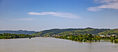 View of the Danube near Krems, Stein an der Donau