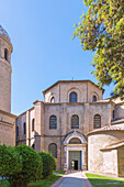 Ravenna, Basilica San Vitale, außen, Emilia Romagna, Italien