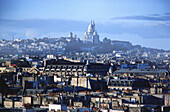 High angle view of a city, Paris, Ile-de-France, France