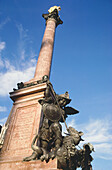 Low angle view of a monument, St. Mary's Column, Munich, Germany